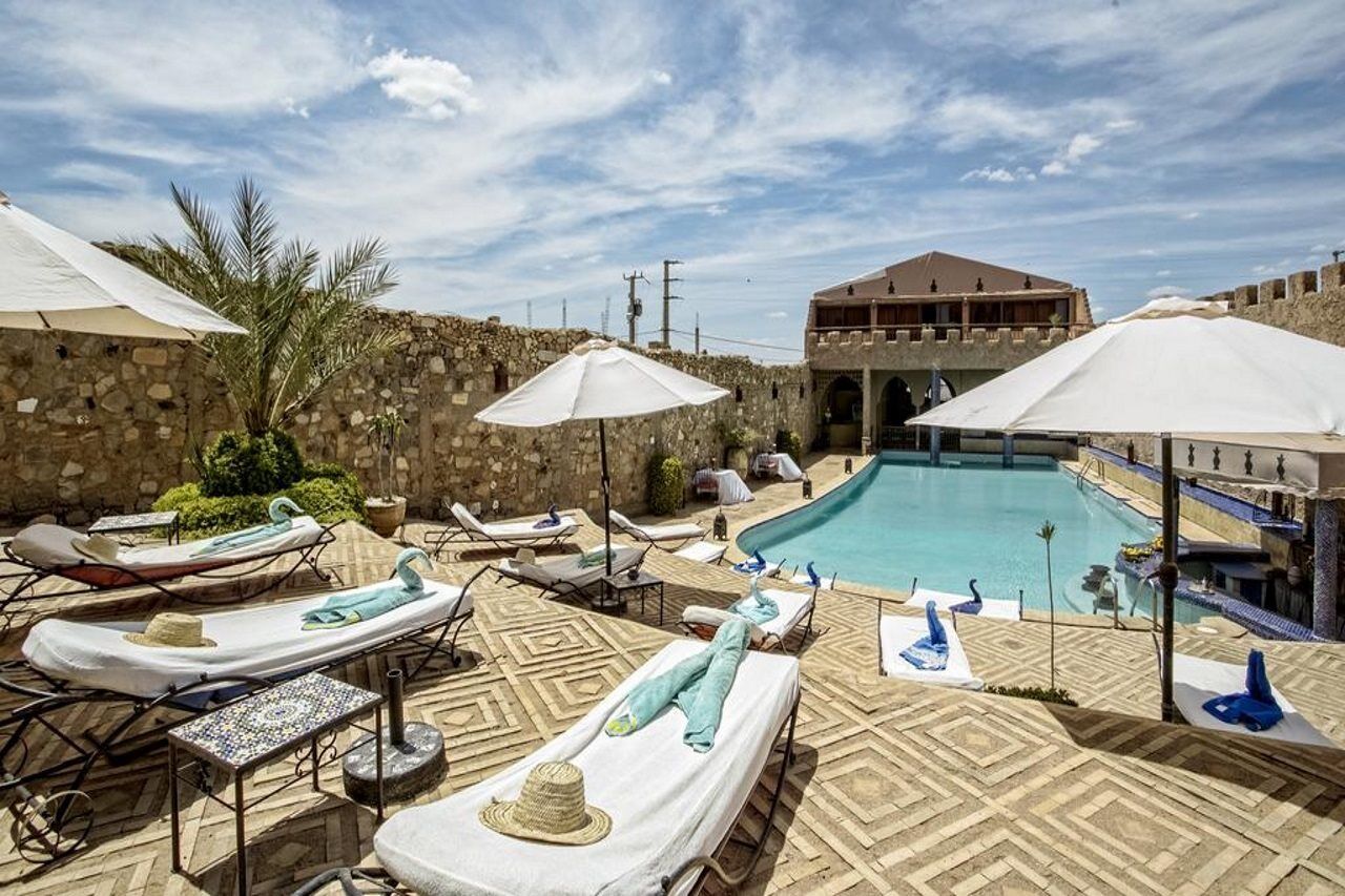 Hotel Kasbah Le Mirage & Spa Ait Melloul  Экстерьер фото